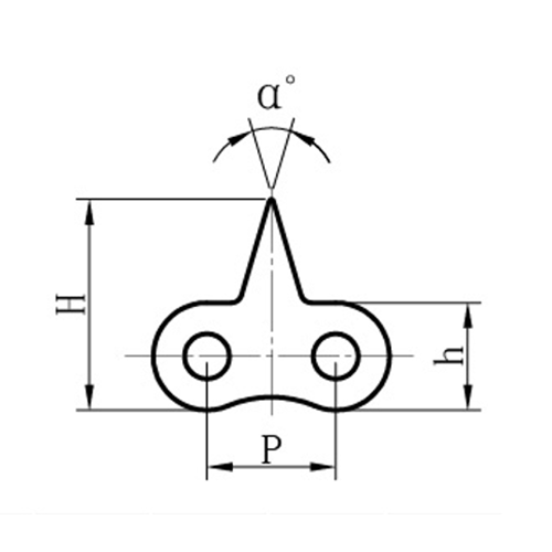 날카로운 톱 체인