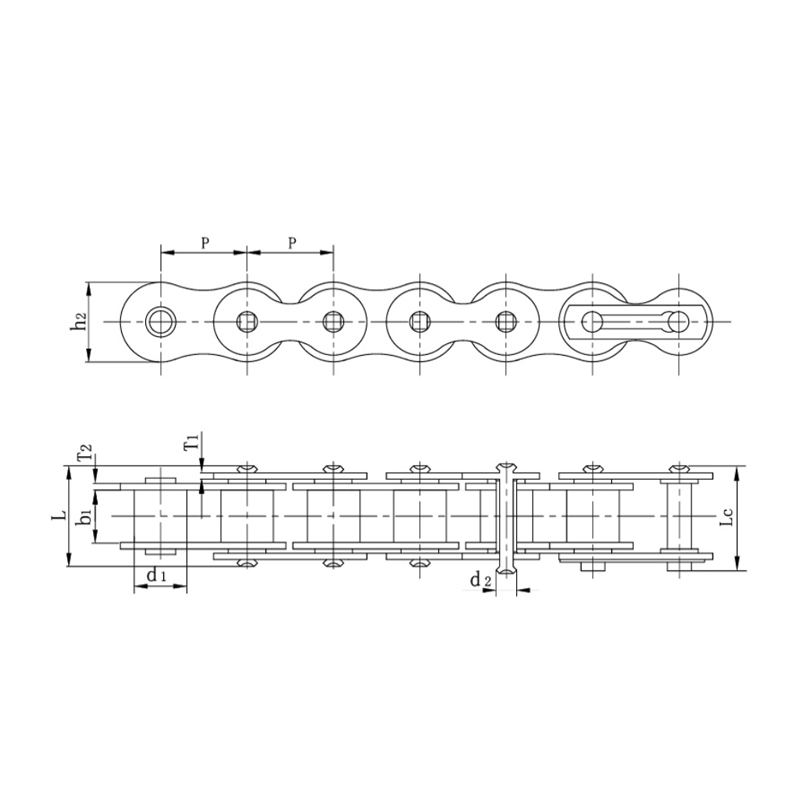 X-링 오토바이 체인