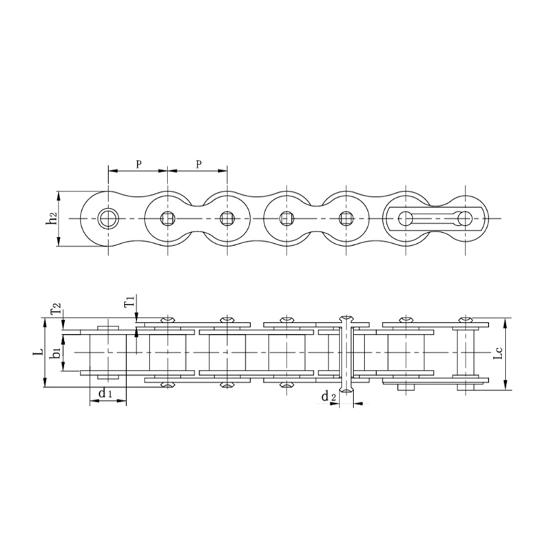 O-링 오토바이 체인