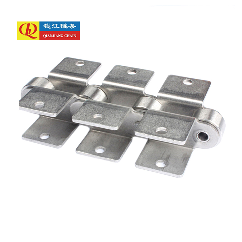 스테인레스 스틸 이중 피치 컨베이어 체인 부착물