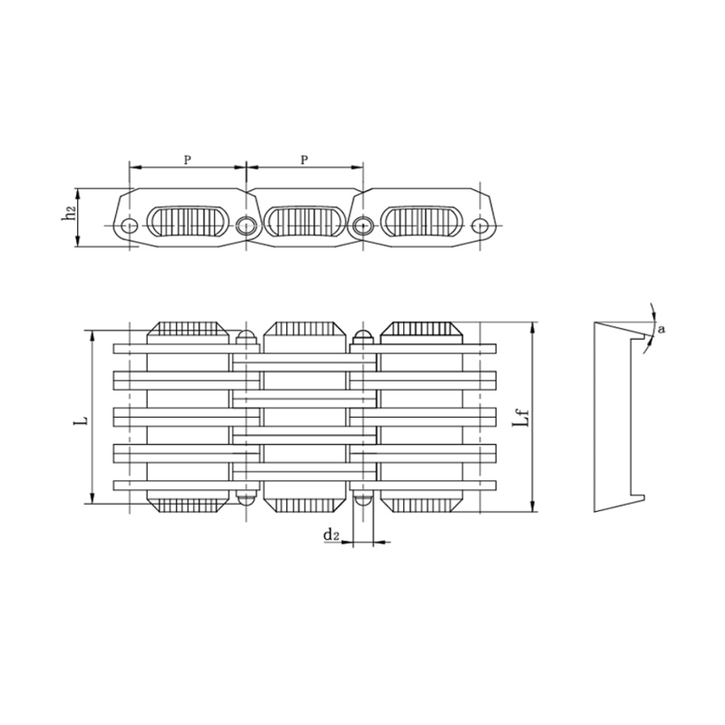 슬라이드 리프가 있는 PIV 무한 가변 속도 체인