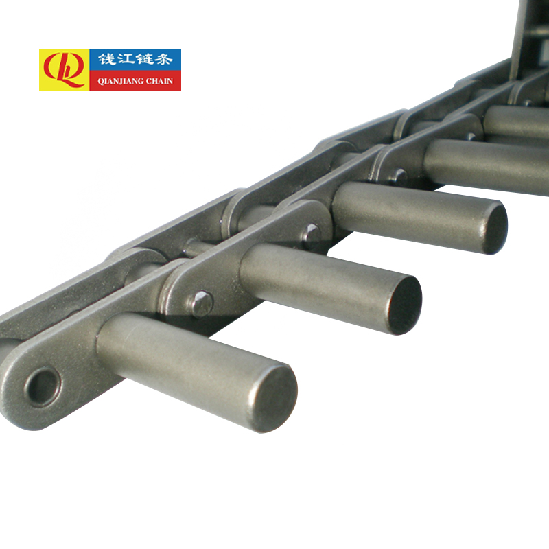 핀이 확장된 더블 피치 컨베이어 체인